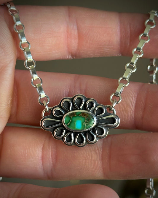 Meadowbeam Sonoran Gold Turquoise Necklace