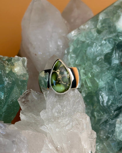 Sonoran Mountain Turquoise Ring {size 7.5}