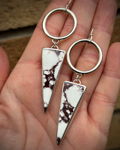 Wild Horse Dagger Drop Earrings