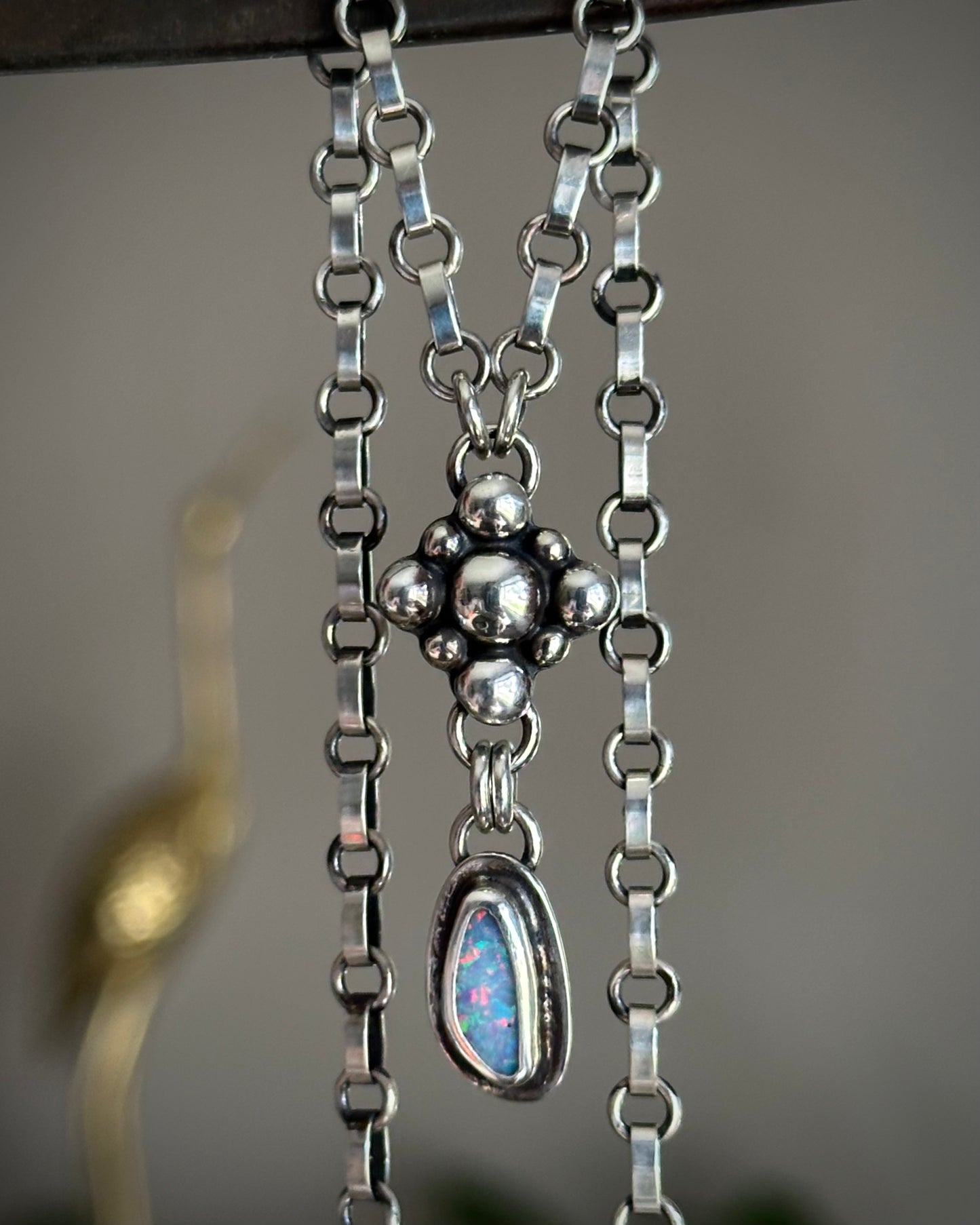 Opal Veil Necklace
