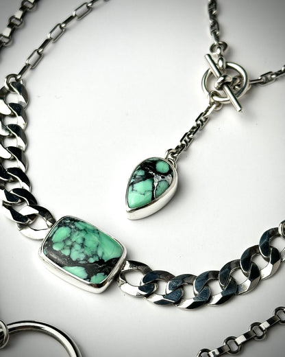 Foundation Collar - Emerald Rose Variscite