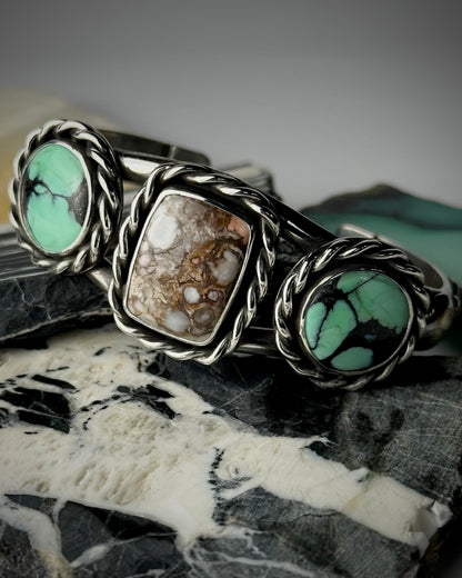 Equinox Cuff {5.5" around 1" opening}