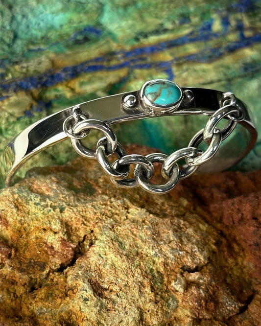 Turquoise Tether Cuff No. 1