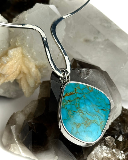 Old Stock Royston Turquoise Neck Ring