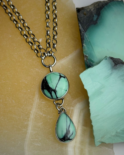 Spring Variscite Sweetheart Collar