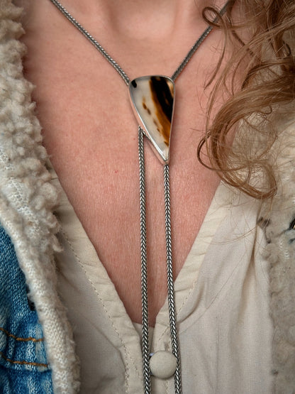 Montana Agate Desperado Bolo