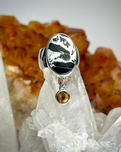 Sundown Charm Ring {sz 6/6.25}