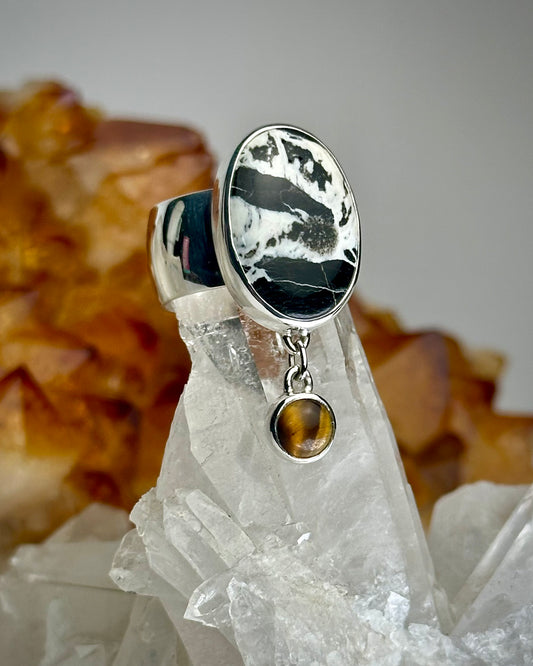 Sundown Charm Ring {sz 6/6.25}