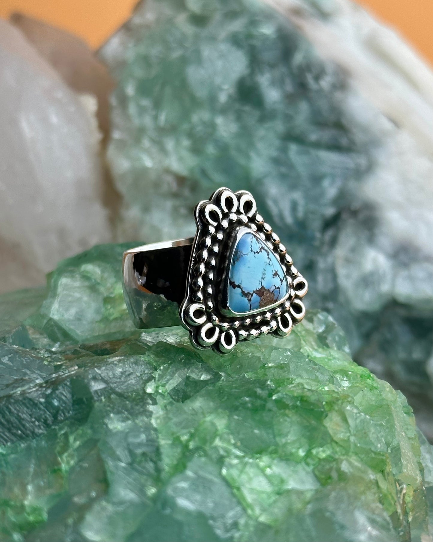 Golden Hills Trillion Ring {size 6}